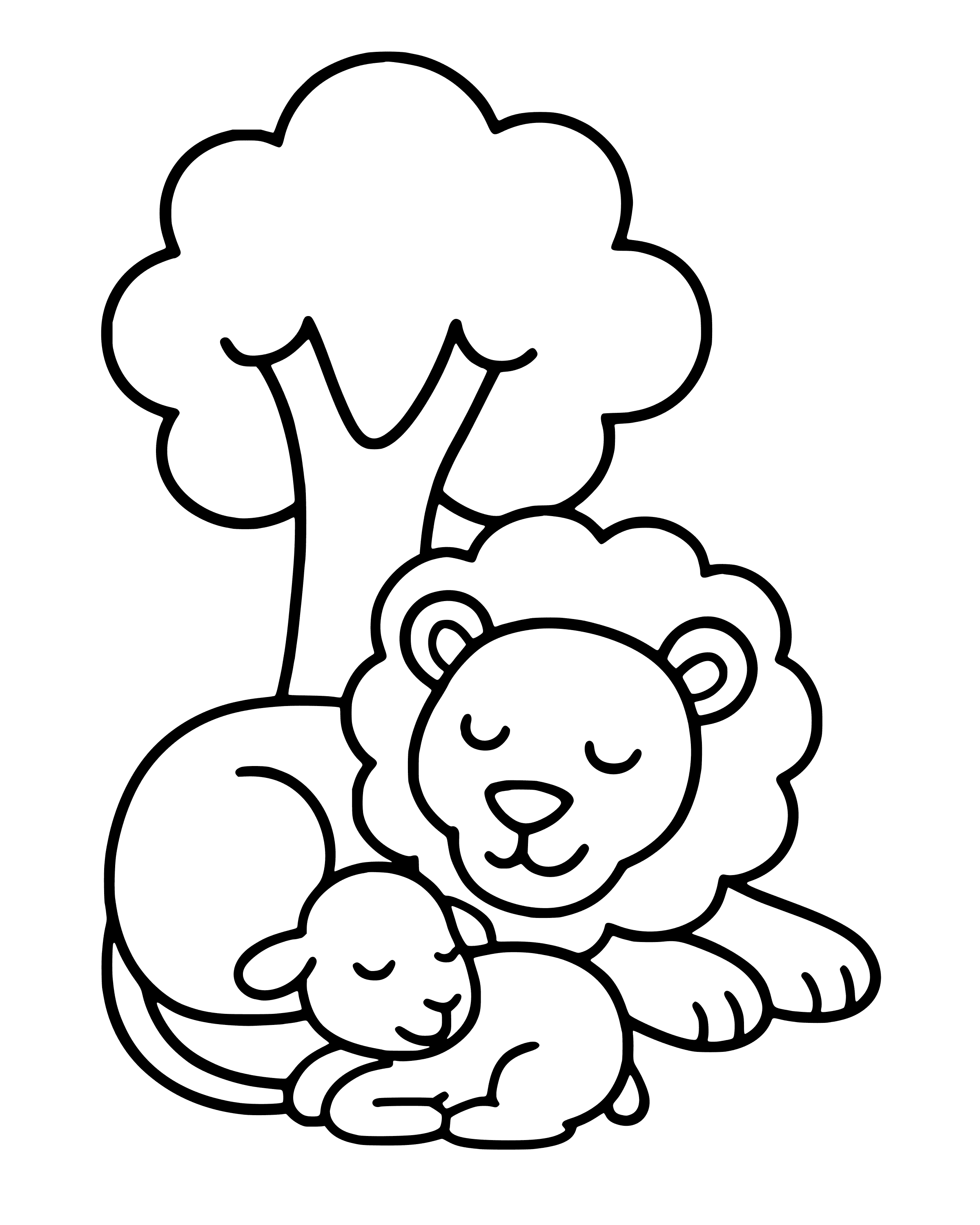 Easy Day 7: God Rests coloring page