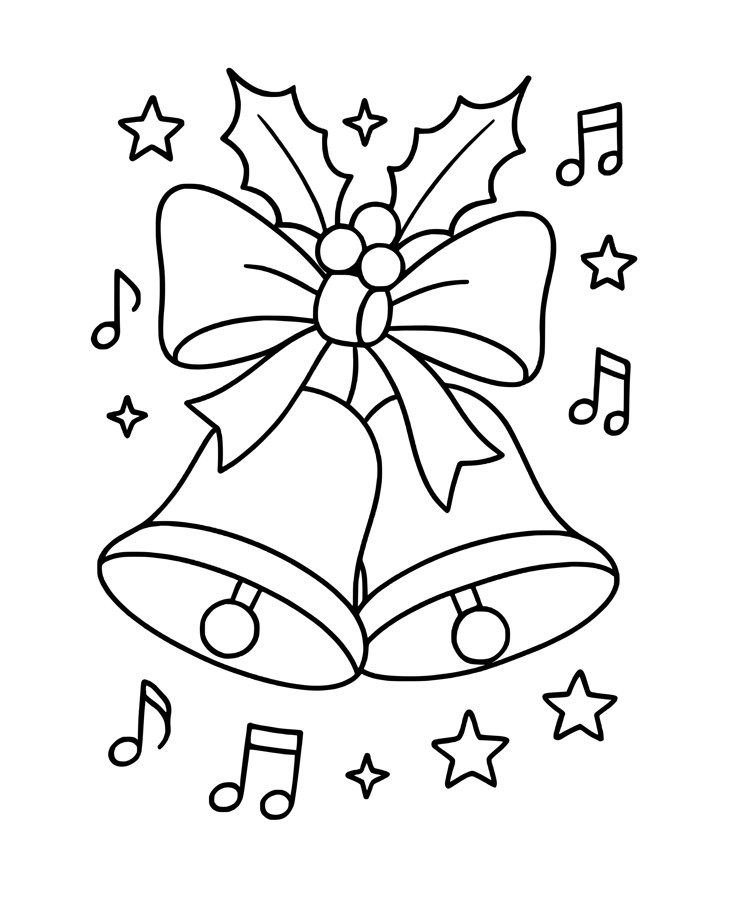 Simple Joy to the World coloring page