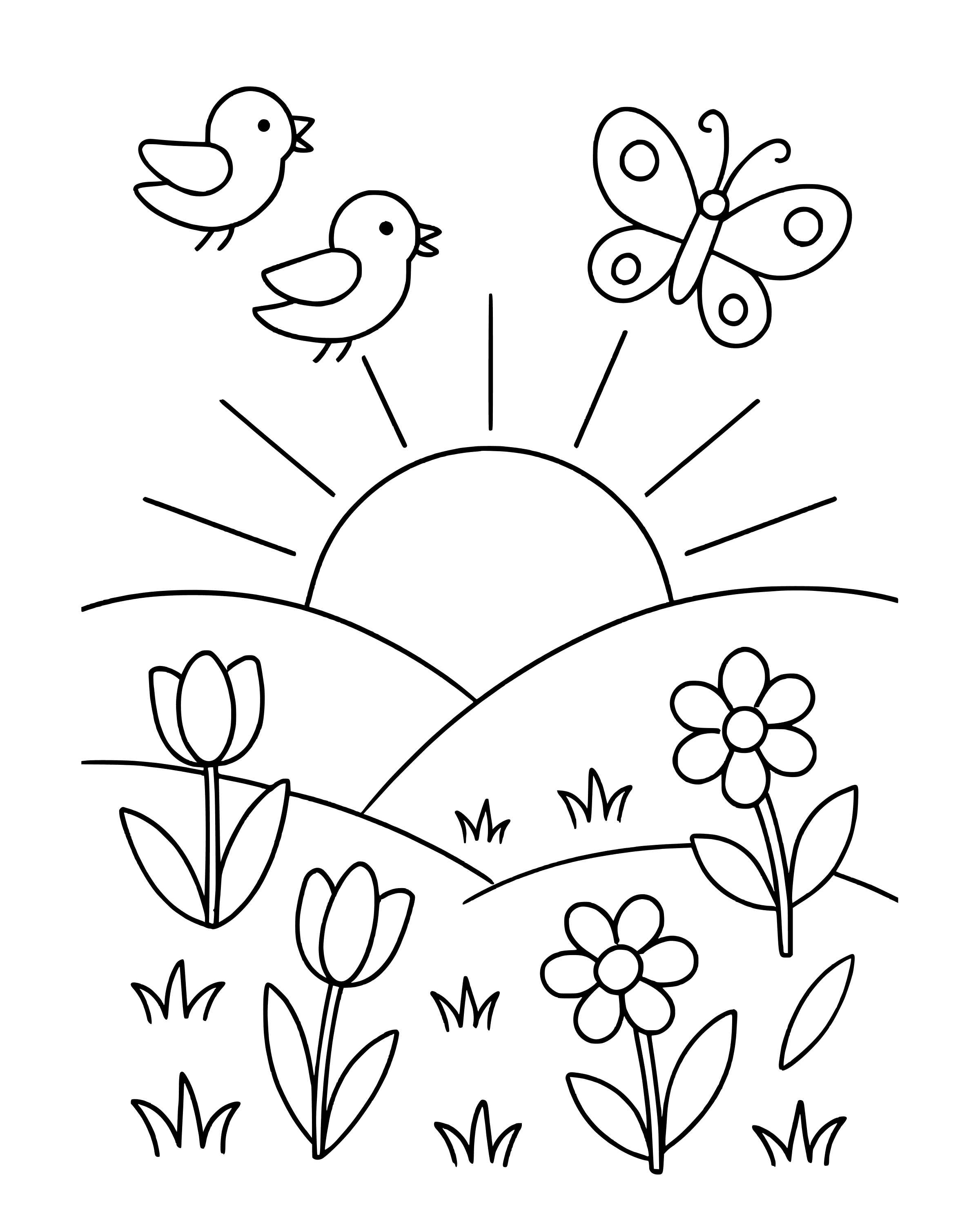 Simple This Is the Day the Lord Has Made coloring page
