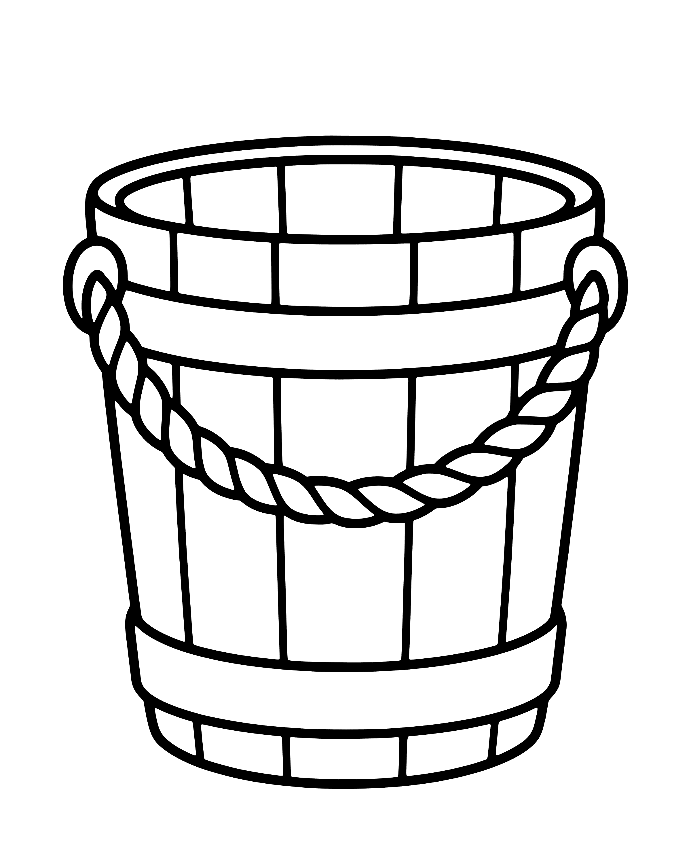 Isaac Digs Wells, easy printable coloring page for ages 2–4