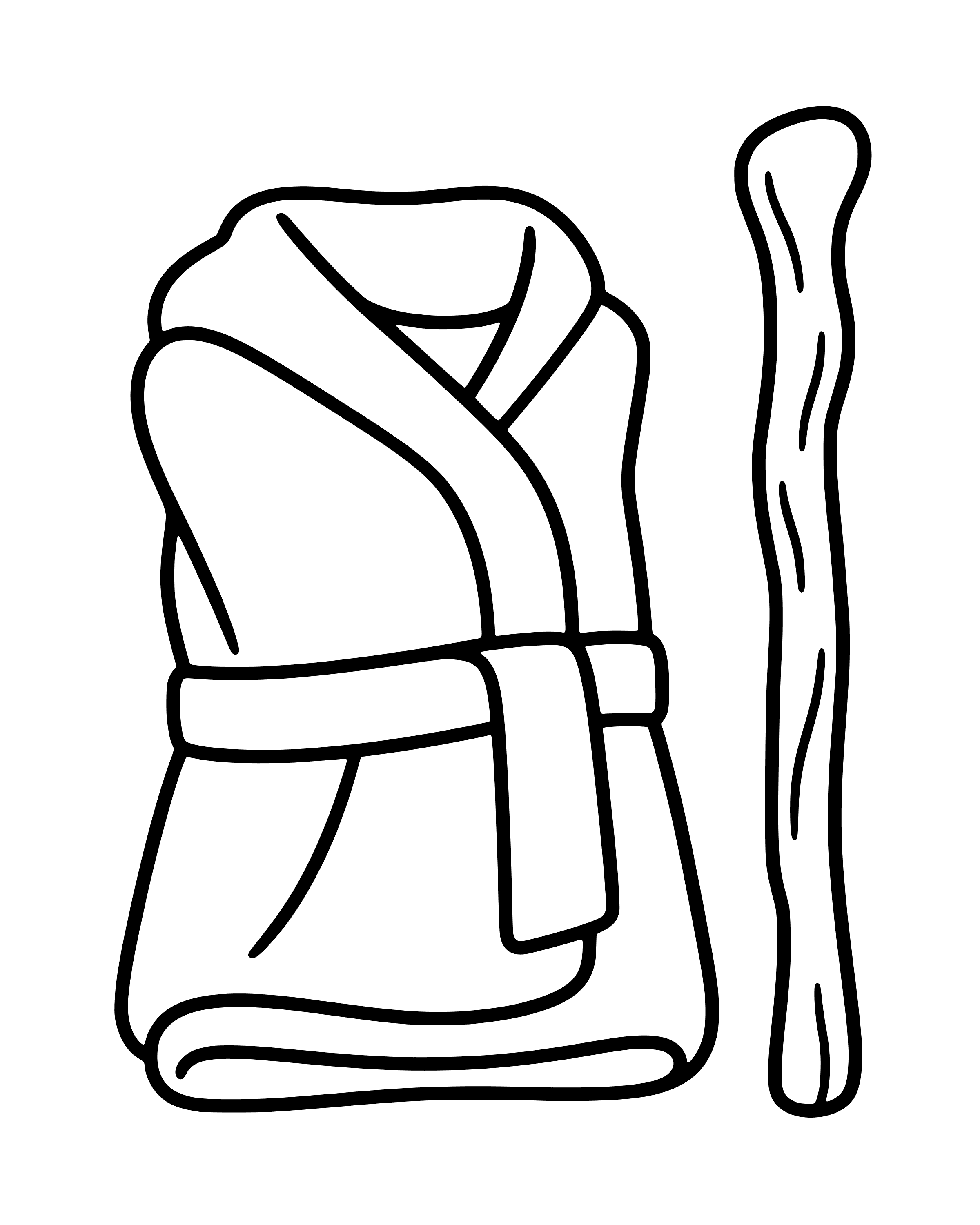 Easy The Hurt Traveler coloring page