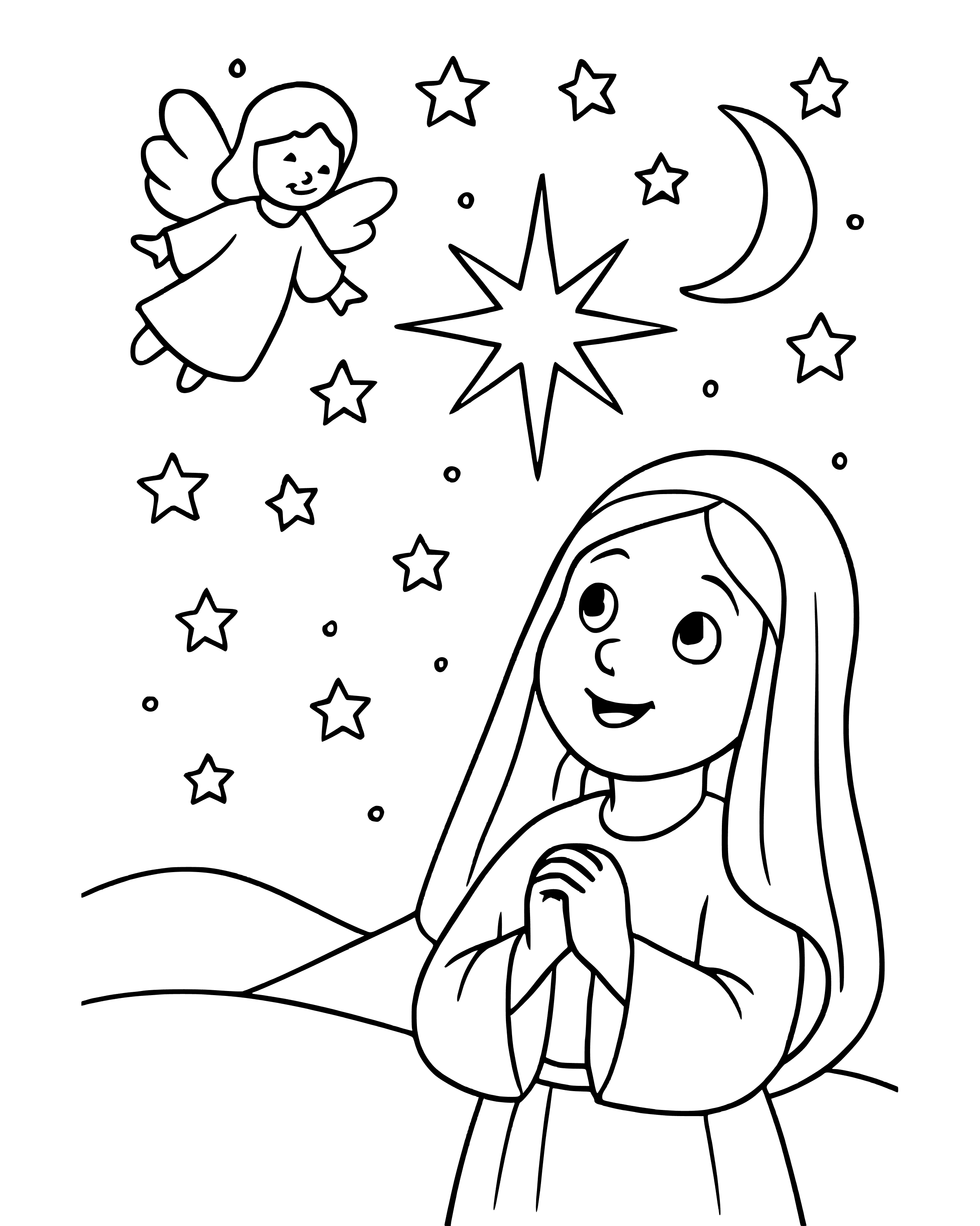 Simple Nothing Is Impossible with God coloring page