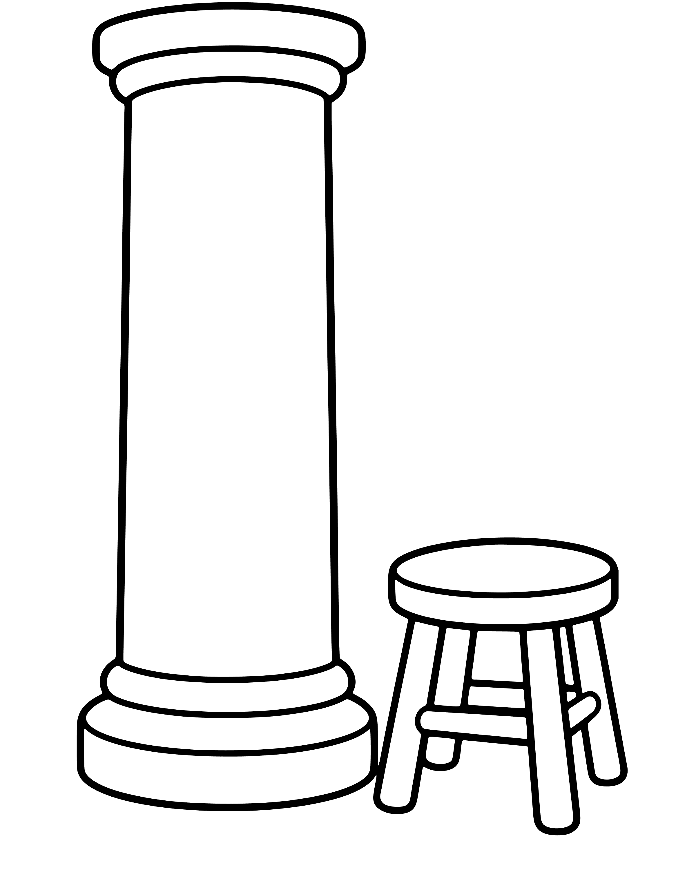 Easy Boy Jesus in the Temple coloring page