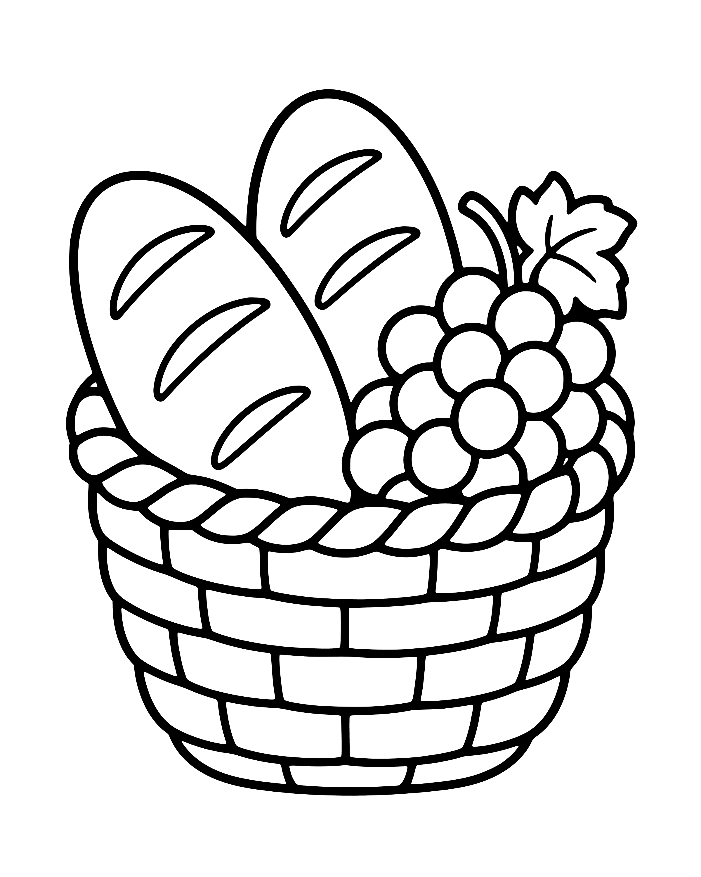 Easy Abigail Brings Food to David coloring page