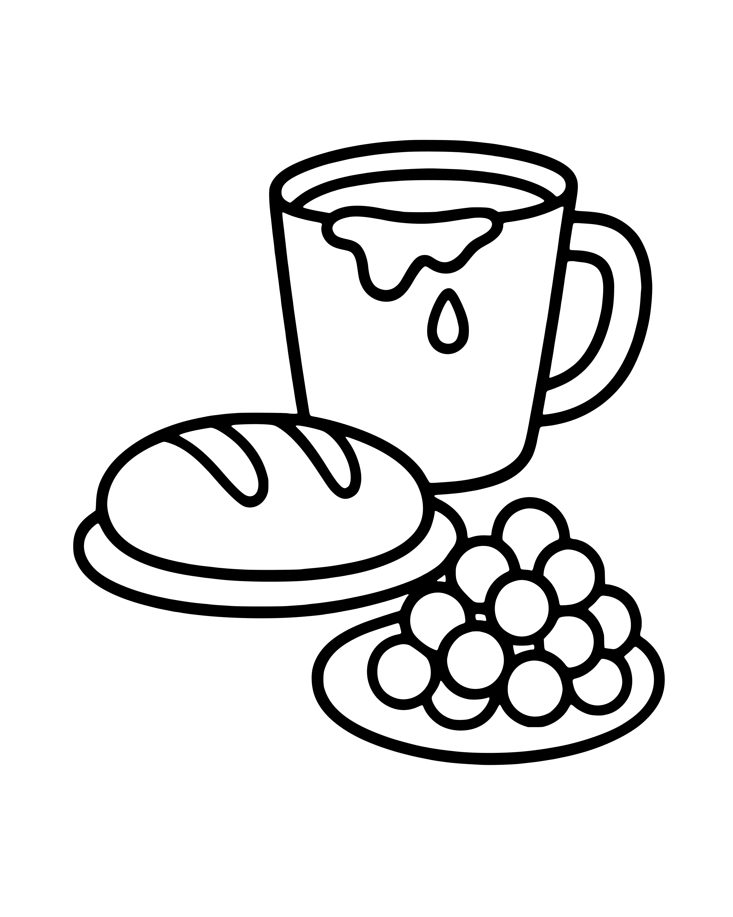 My Cup Overflows – easy printable coloring page for ages 2–4