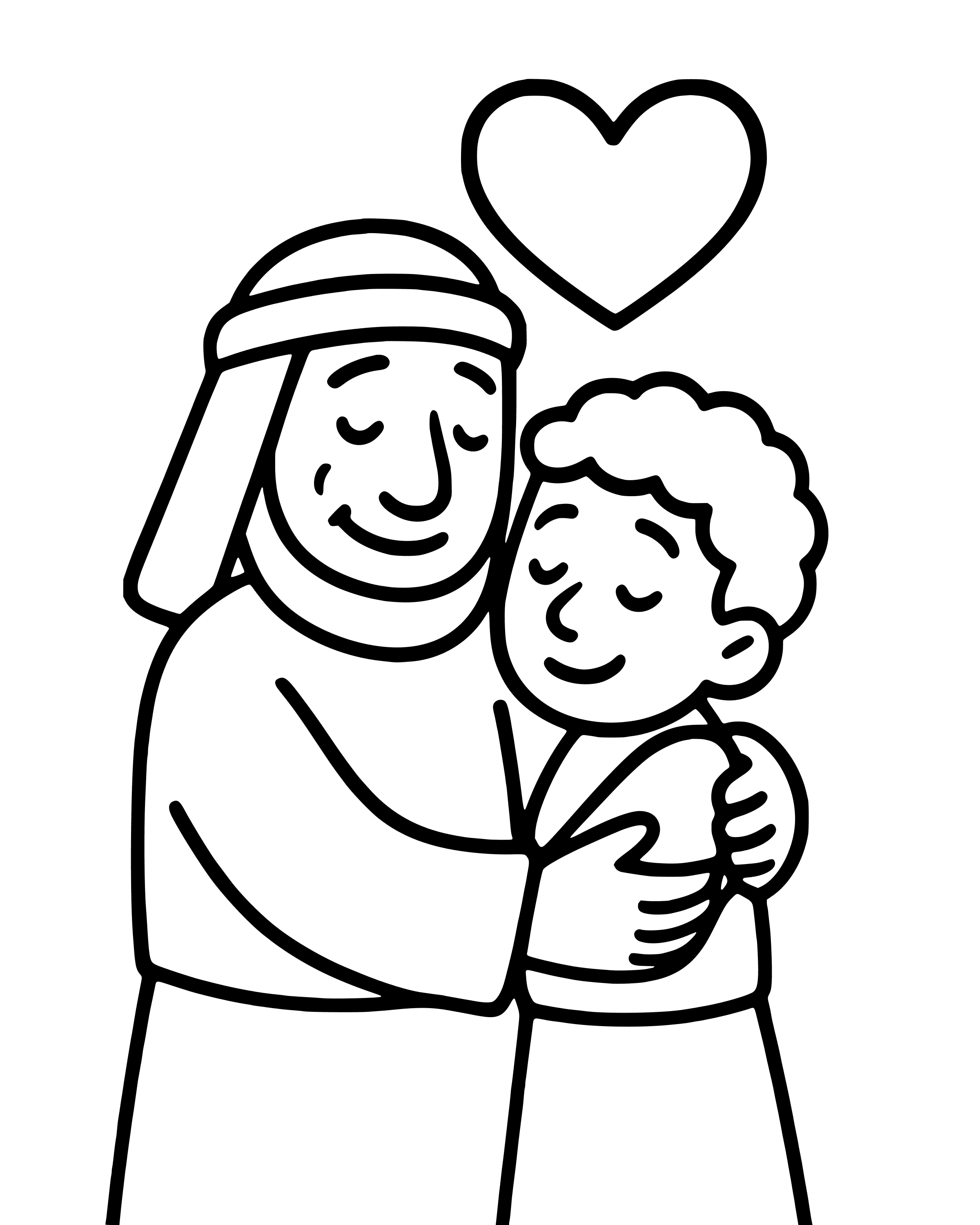 Easy Joseph Forgives His Brothers coloring page