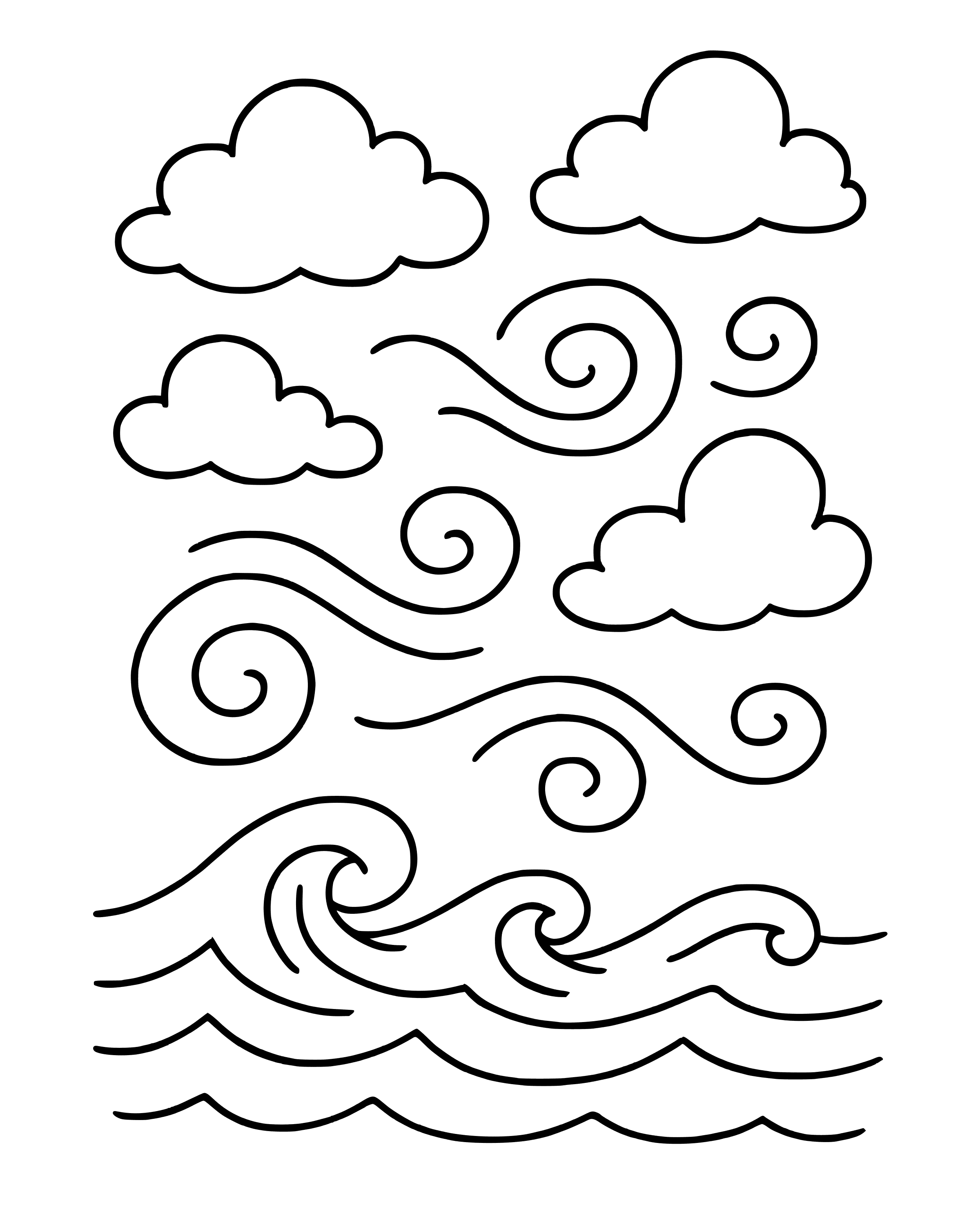 Simple Day 2: God Makes the Sky coloring page