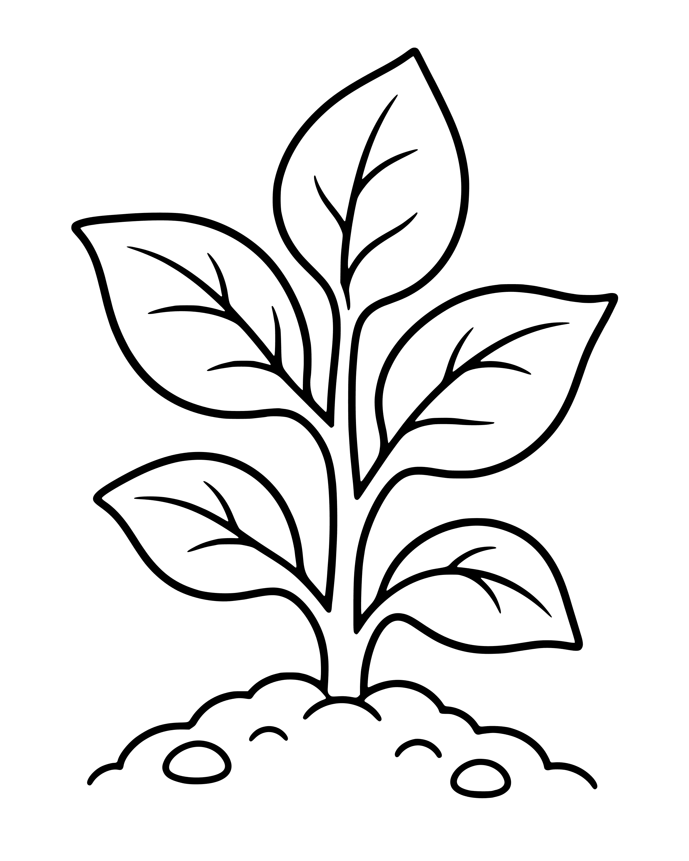Easy Seeds on Good Soil coloring page