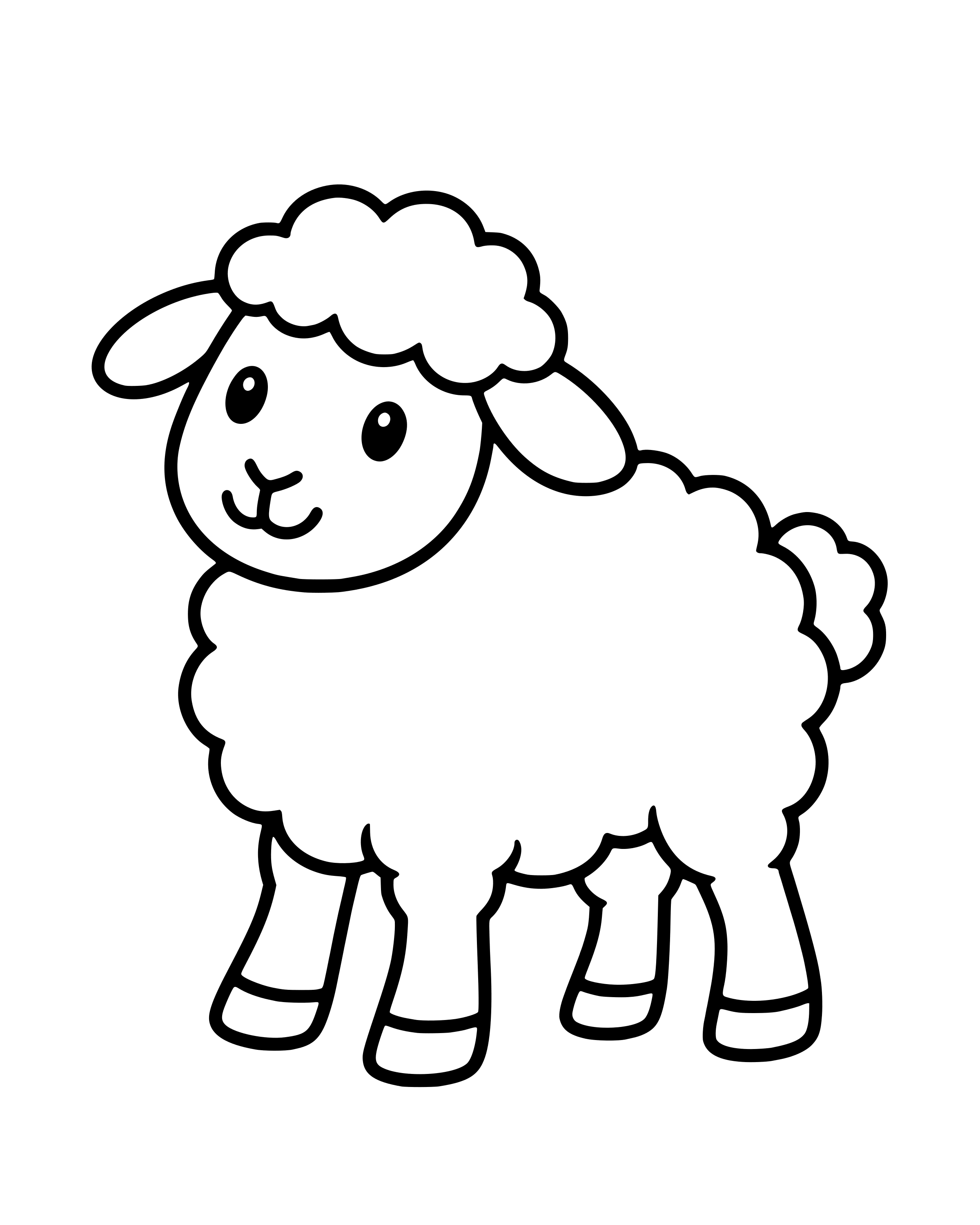 Easy The Shepherd Searches for the Lost Sheep coloring page
