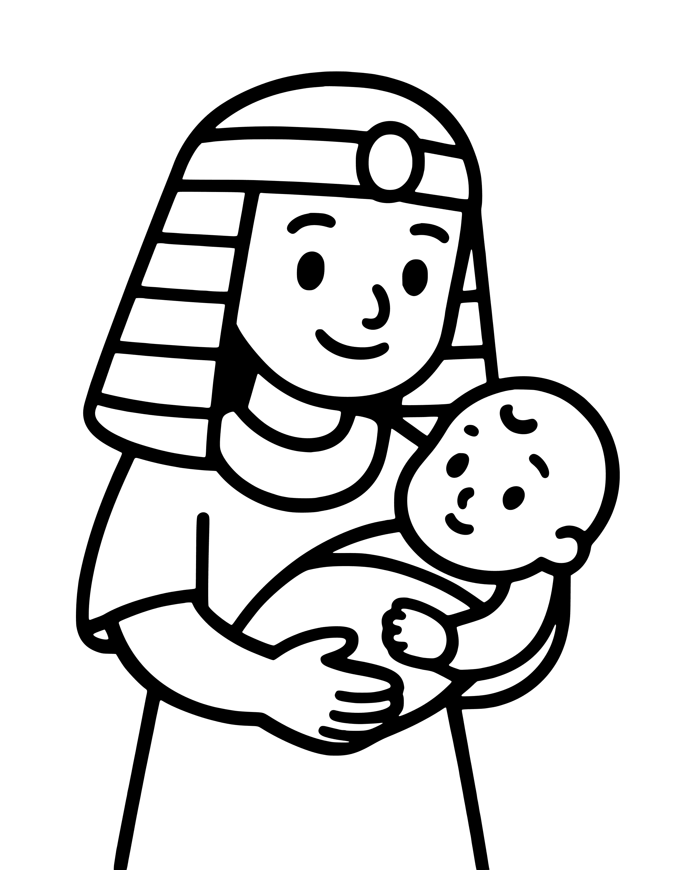 Easy The Princess Finds Baby Moses coloring page