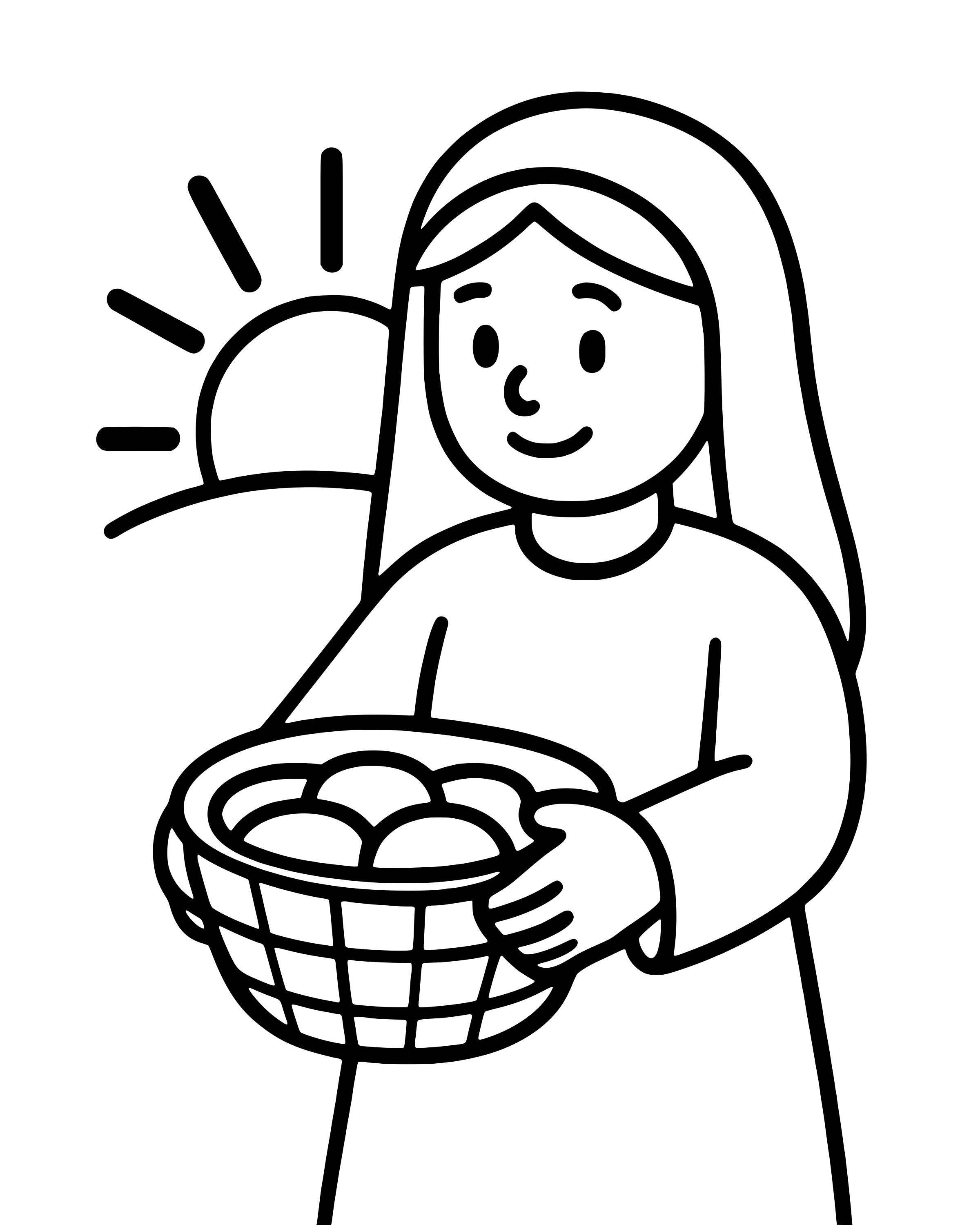 Easy Manna from Heaven coloring page